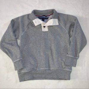 TOMMY HILFIGER BOYS GRAY SWEATER